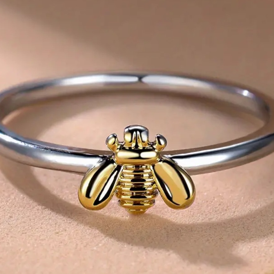 Bee Thin Men Ring